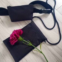 A8. Saszetka na pompę insulinową Medtronic 640G, 780G, Accu Chek Tkanina Wodoodporna Oxford Kolory+ Paszportówka na szyję