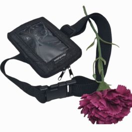 Saszetka z okienkiem Pionowa Czarna Pik